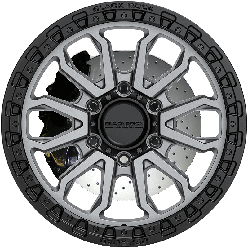 Cobra Gunmetal Grey with Black Ring