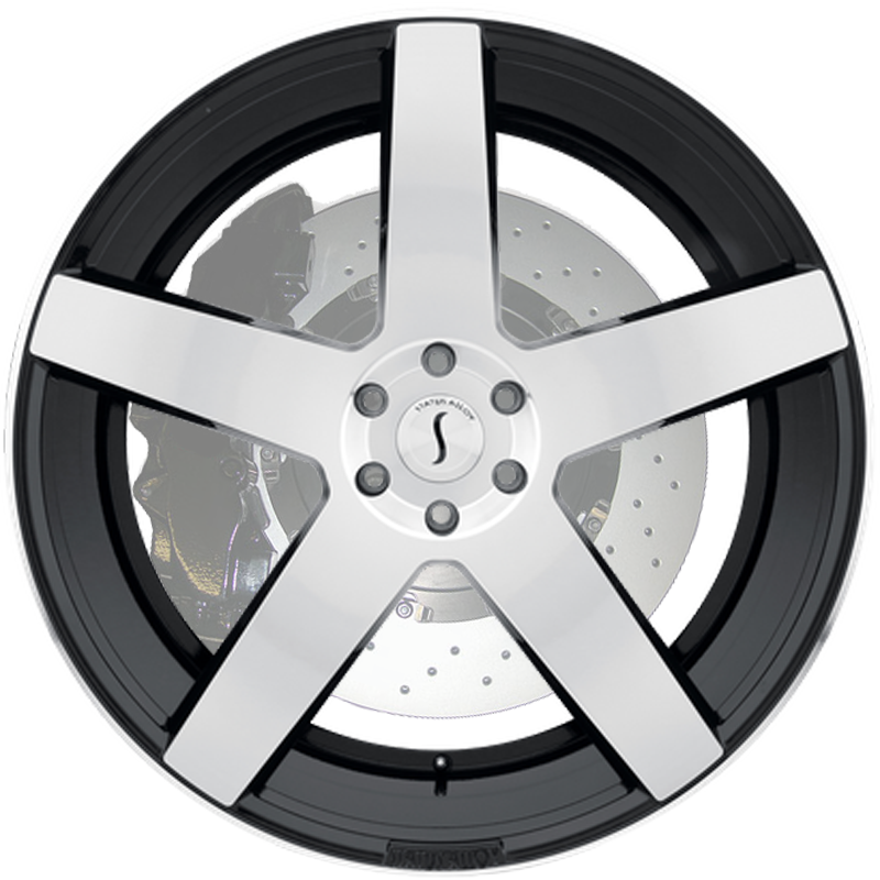 EMPIRE GLOSS BLACK W/ MACHINED FACE