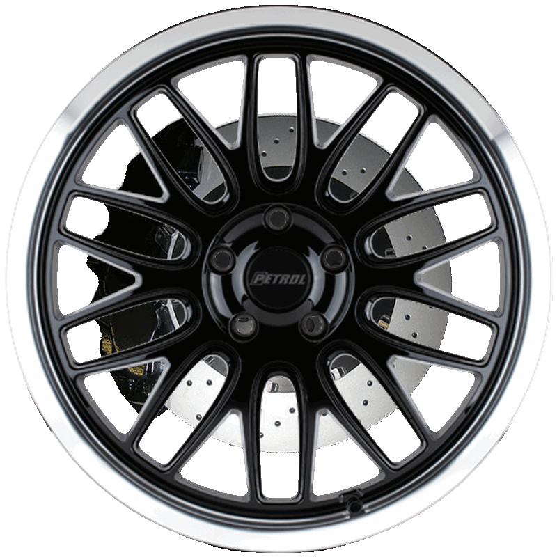 P4C GLOSS BLACK W/ MACHINED CUT LIP