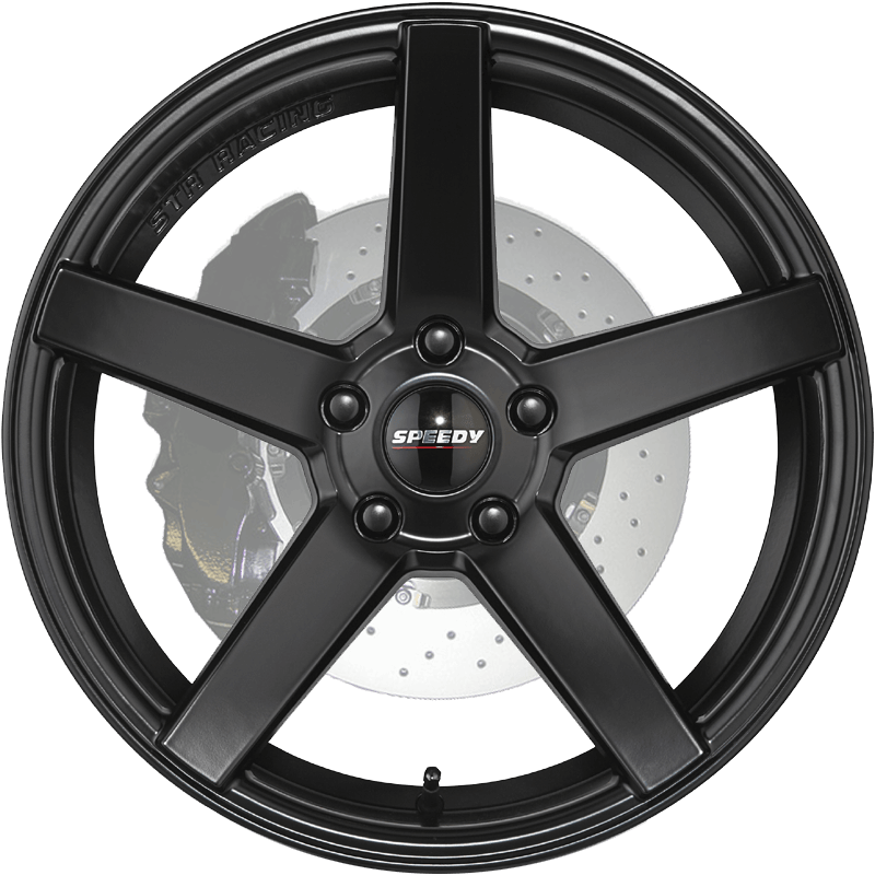 HAMMER SATIN BLACK Front