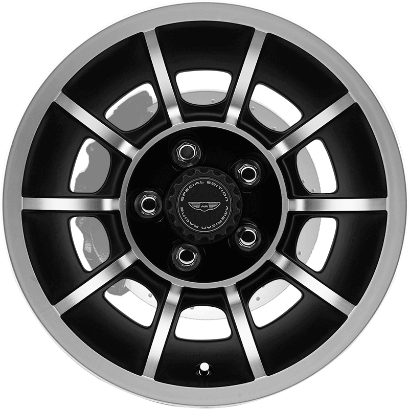 VECTOR SATIN BLACK MACHINED