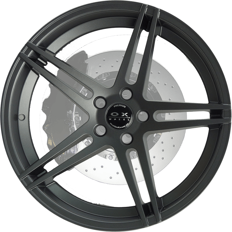 Oxwheels - OX848 - Flat Gun Metal