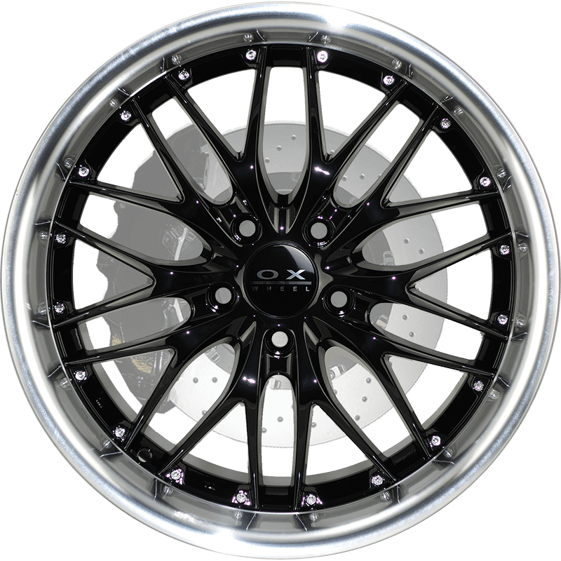 OX631 Gloss Black Machined Lip