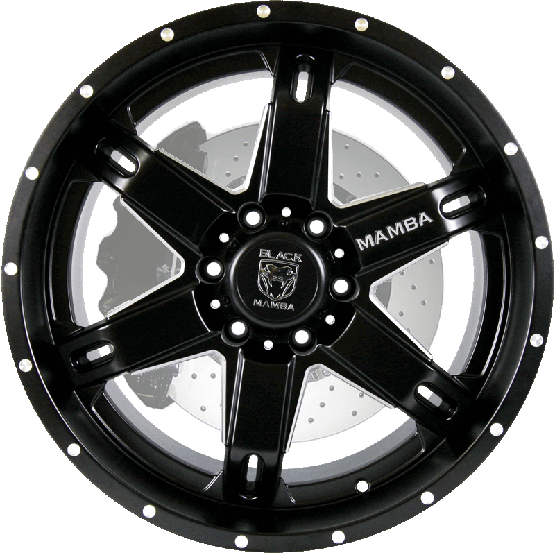 M-10 Matt Black with Machined Rivets & Milling