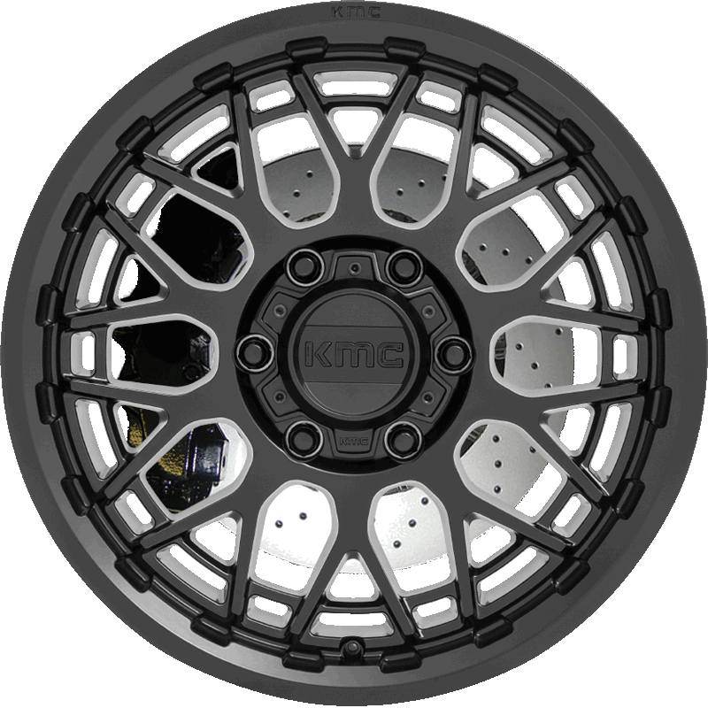 KMC KM722 TECHNIC Satin Black