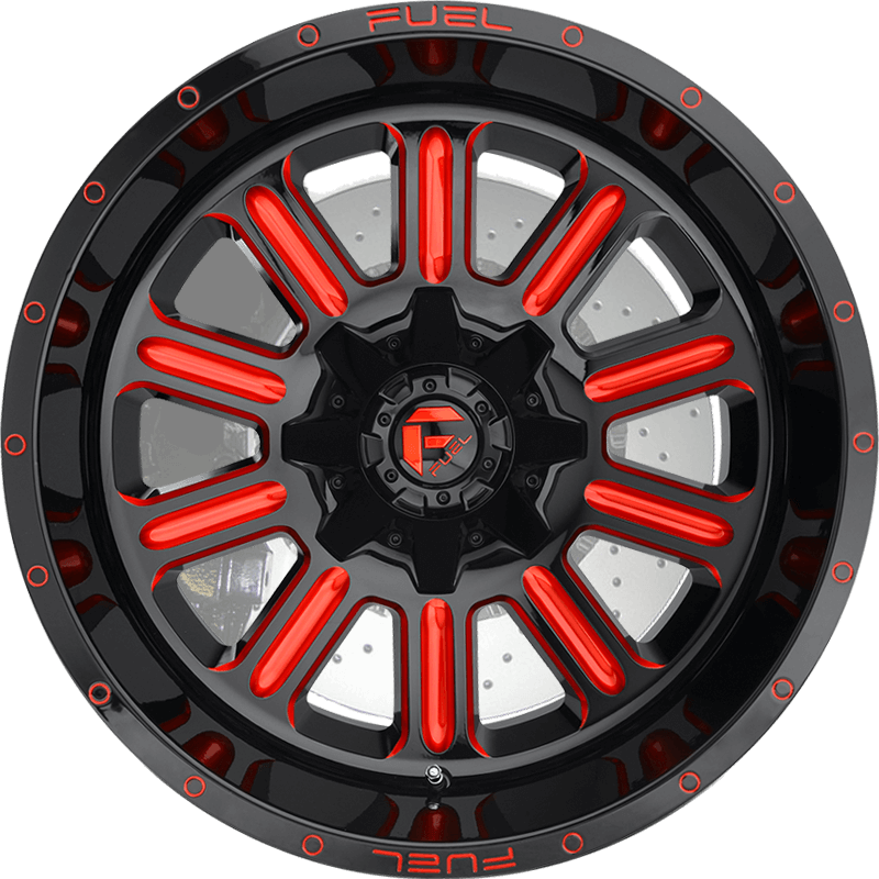 HARDLINE GLOSS BLACK RED TINTED CLEAR