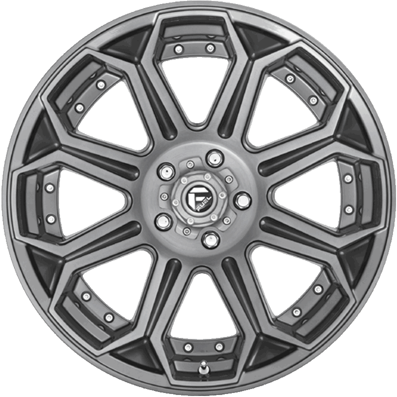 SIEGE BRUSHED GUNMETAL TINTED CLEAR