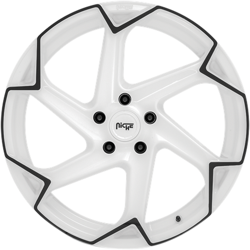 FLASH GLOSS WHITE WITH BLACK