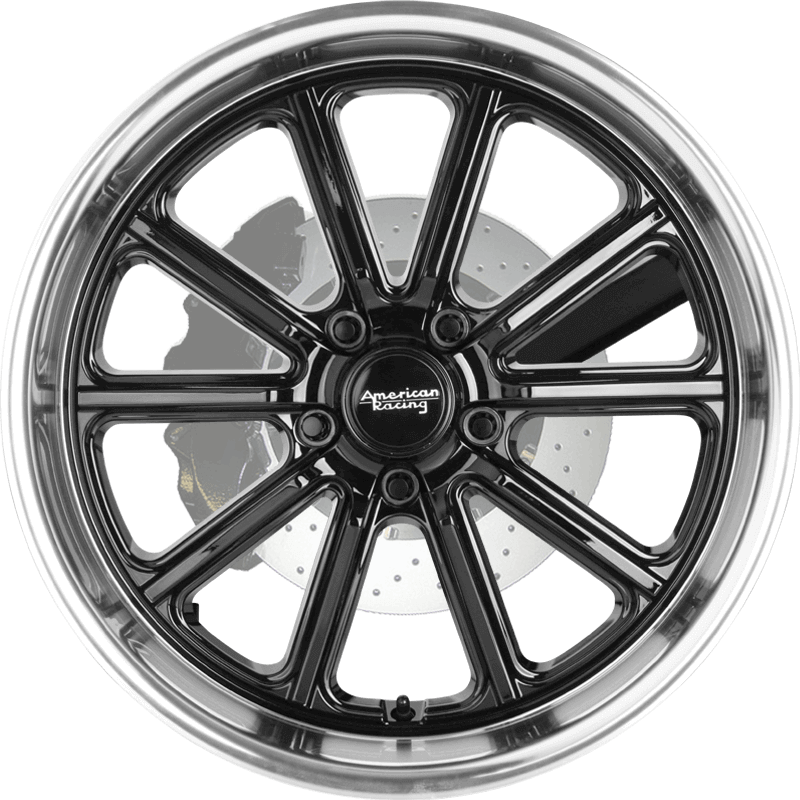 RODDER GLOSS BLACK W/ DIAMOND CUT LIP
