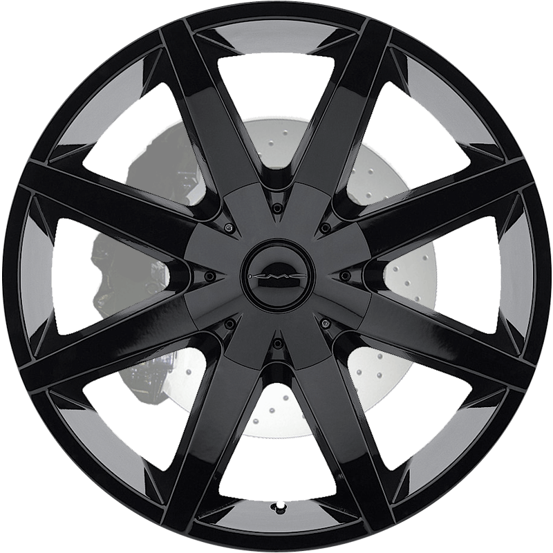 KMC KM651 SLIDE Gloss Black