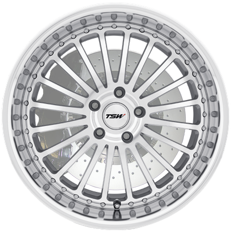 SILVERSTONE SILVER WITH MIRROR CUT FACE & LIP