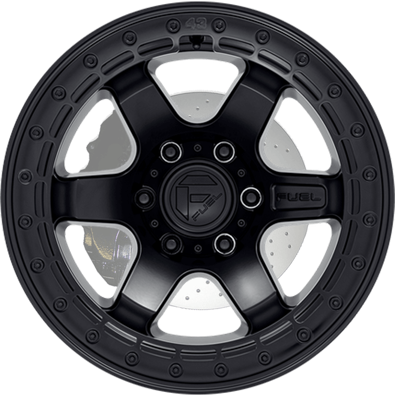 BLOCK BEADLOCK MATTE BLACK WITH MATTE BLACK RING