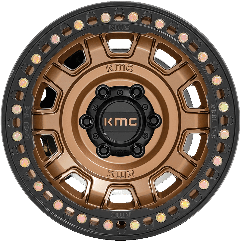 KMC KM236 TANK BEADLOCK MATTE  BRONZE