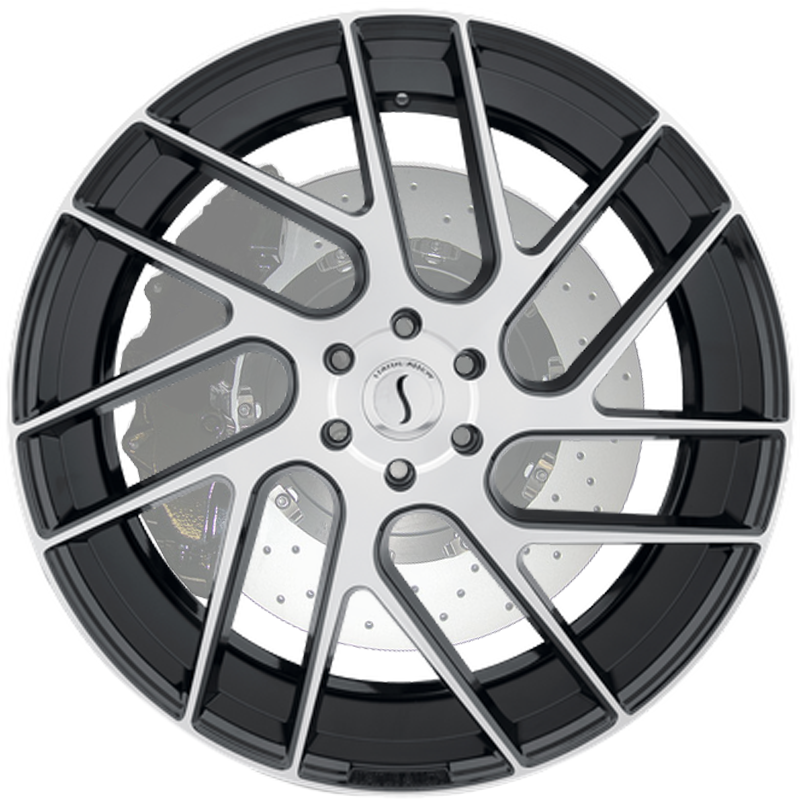 JUGGERNAUT GLOSS BLACK W/ MACHINED FACE