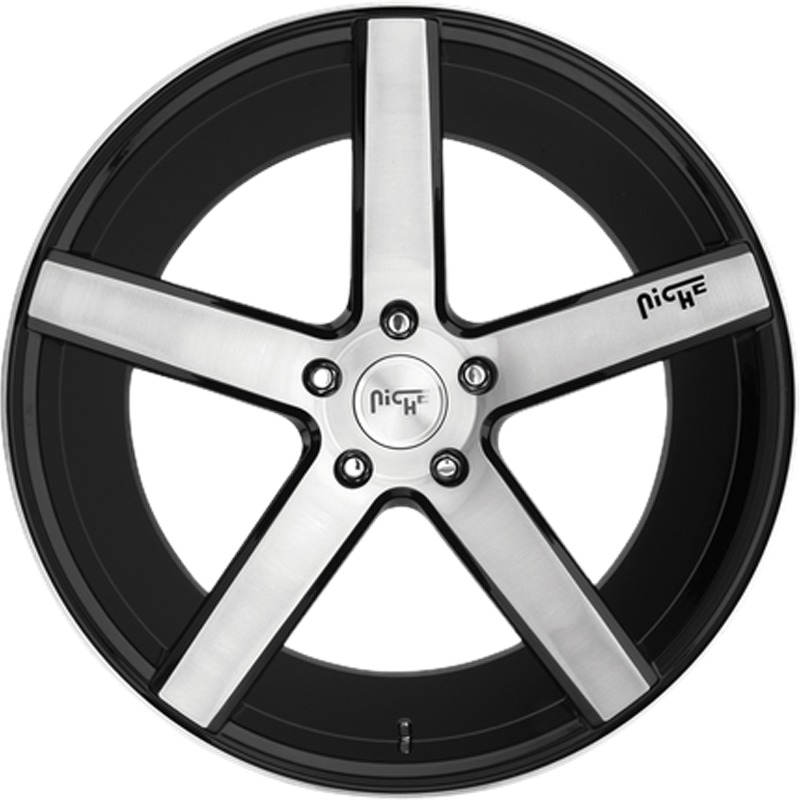 Niche MILAN GLOSS BLACK BRUSHED