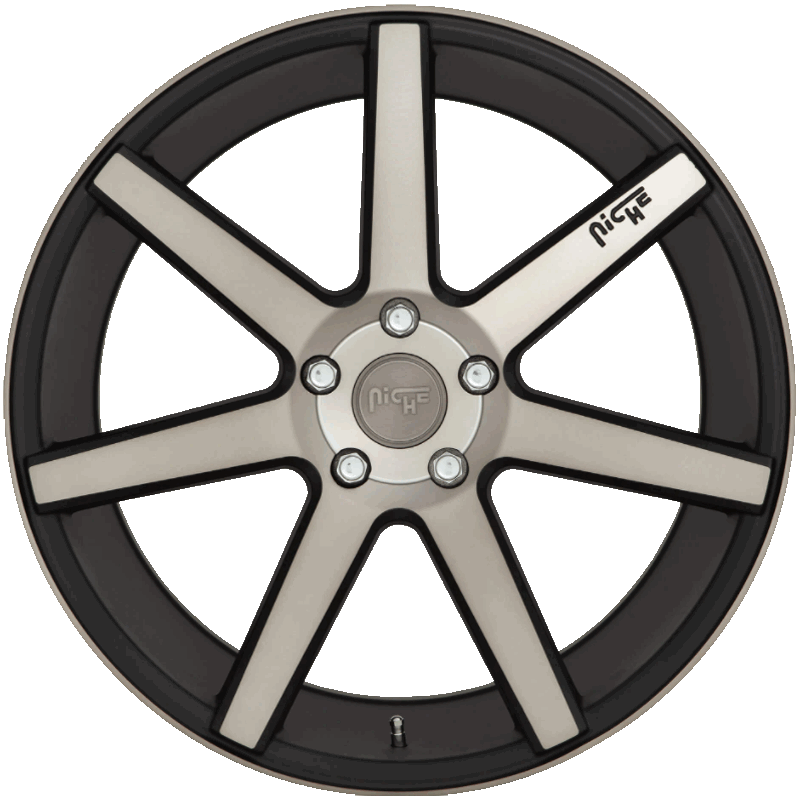VERONA MATTE BLACK MACHINED