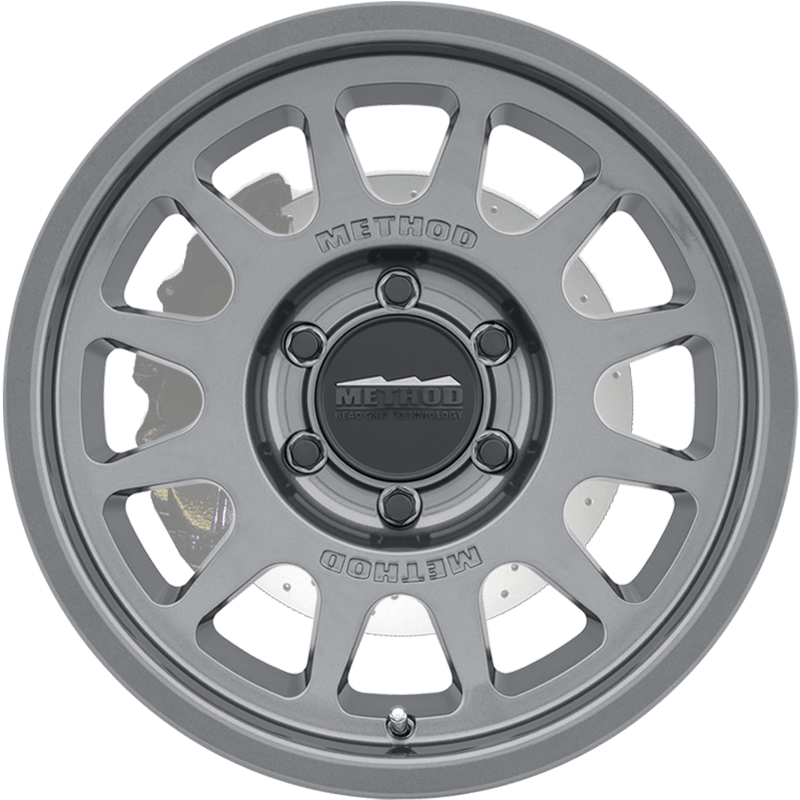 Method Race Wheels 703 Bead Grip Gloss Titanium